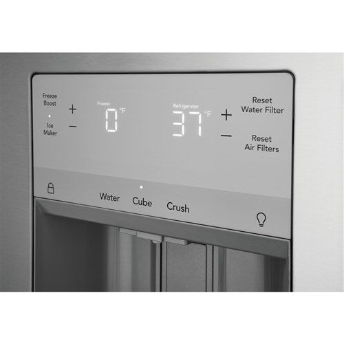 28 Cu. Ft. Standard Depth French Door Refrigerator in Stainless Steel, ENERGY STAR