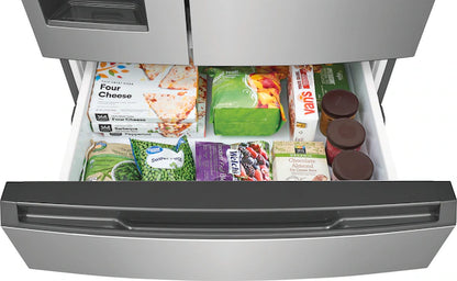 26 Cu. Ft. Standard-Depth 4-Door French Door Refrigerator