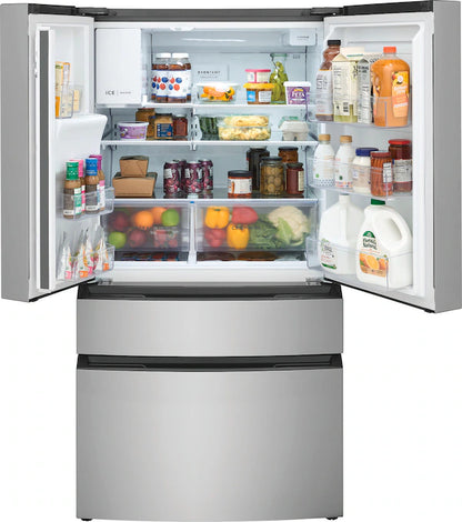 26 Cu. Ft. Standard-Depth 4-Door French Door Refrigerator