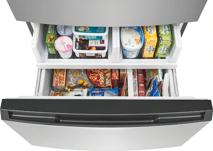 26 Cu. Ft. Standard-Depth 4-Door French Door Refrigerator
