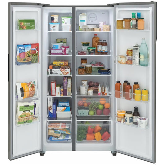 21.4 cu. ft. Garage Ready Counter Depth Side-By-Side Refrigerator in Fingerprint-Resistant Stainless Look