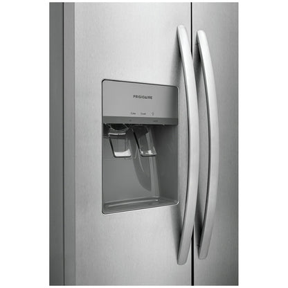 22.3 cu. ft. Standard Depth Side by Side Refrigerator in Stainless Steel