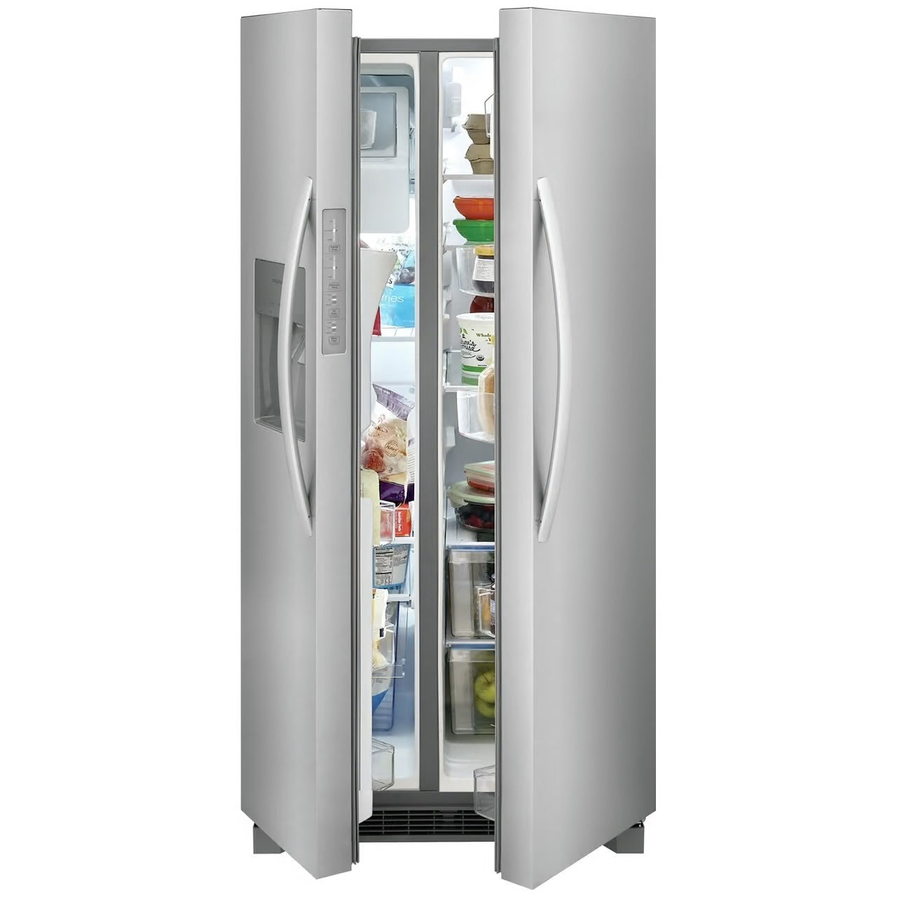 22.3 cu. ft. Standard Depth Side by Side Refrigerator in Stainless Steel