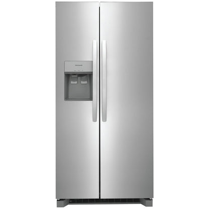22.3 cu. ft. Standard Depth Side by Side Refrigerator in Stainless Steel
