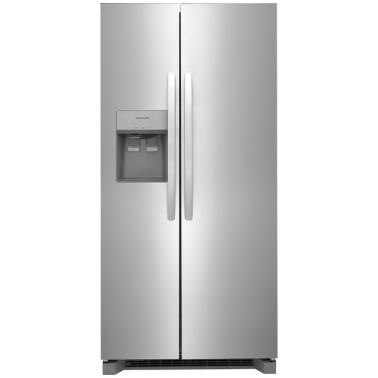 22.3 cu. ft. Standard Depth Side by Side Refrigerator in Stainless Steel