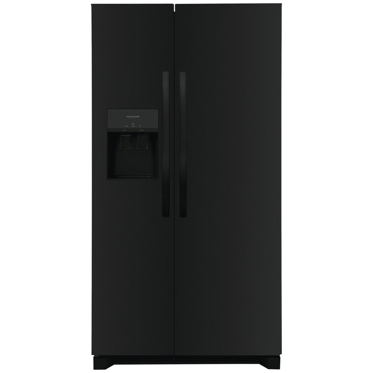 26 cu. ft. Standard Depth Side by Side Refrigerator in Black