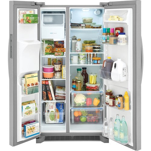26 cu. ft. Standard Depth Side by Side Refrigerator in Stainless