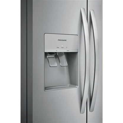 26 cu. ft. Standard Depth Side by Side Refrigerator in Stainless