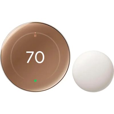 Nest Learning Thermostat (4th gen) + Temperature Sensor
