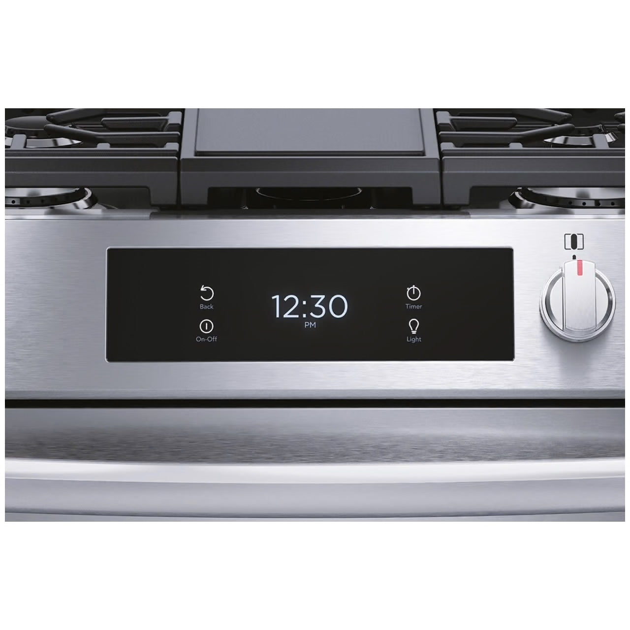 Gallery 30 in. 6 cu. ft. 5 Burner Slide-In Gas Range with Total Convection and Air Fry, Smudge Proof Stainless Steel