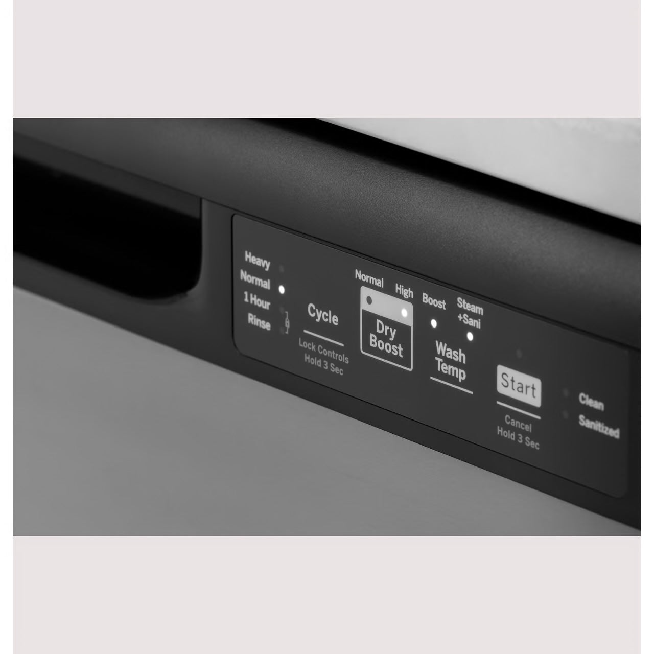 24 in. Built-In Tall Tub Top Control White Dishwasher with Sanitize, Dry Boost, 55 dBA