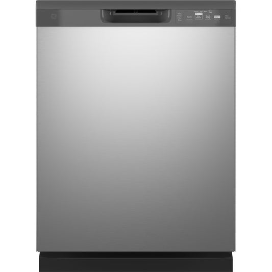 24 in. Built-In Tall Tub Front Control Stainless Steel Dishwasher with Sanitize, Dry Boost, 55 dBA