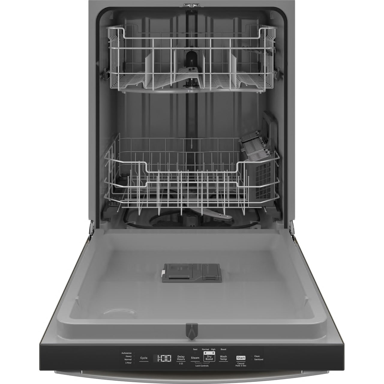 24 in. Built-In Tall Tub Top Control Slate Dishwasher w/Sanitize, Dry Boost, 52 dBA