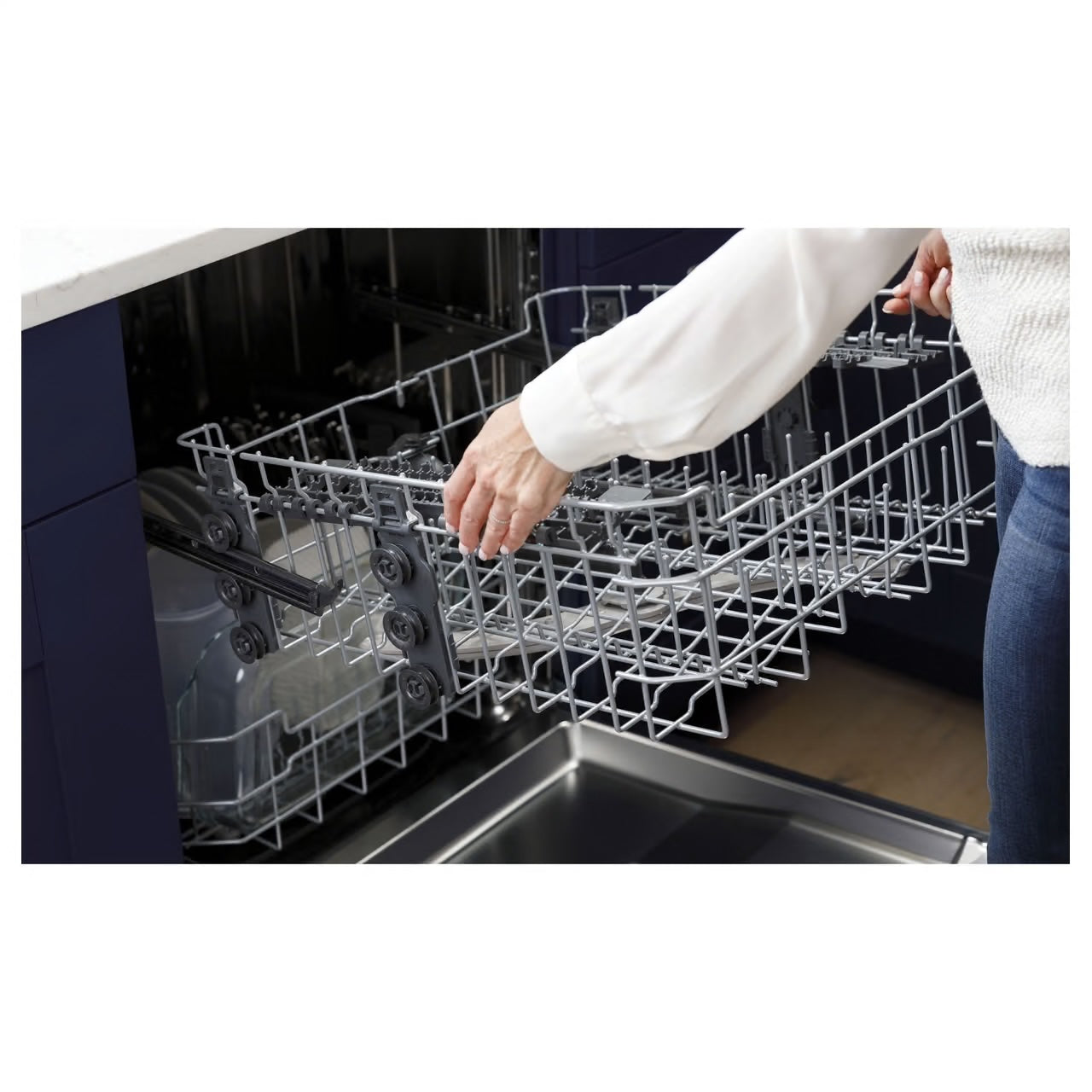 24 in. Built-In Tall Tub Top Control Stainless Steel Dishwasher w/Sanitize Cycle, Dry Boost, 52 dBA
