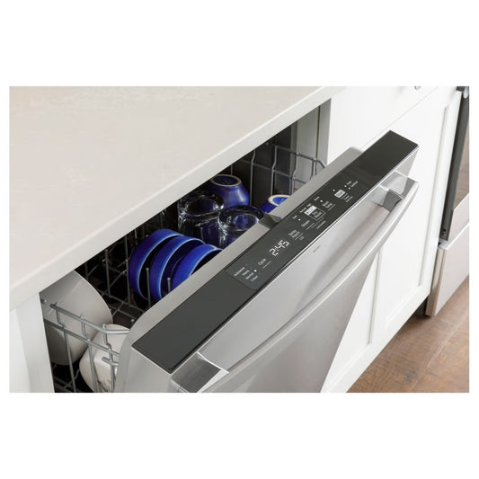 24 in. Built-In Tall Tub Top Control Stainless Steel Dishwasher w/Sanitize Cycle, Dry Boost, 52 dBA