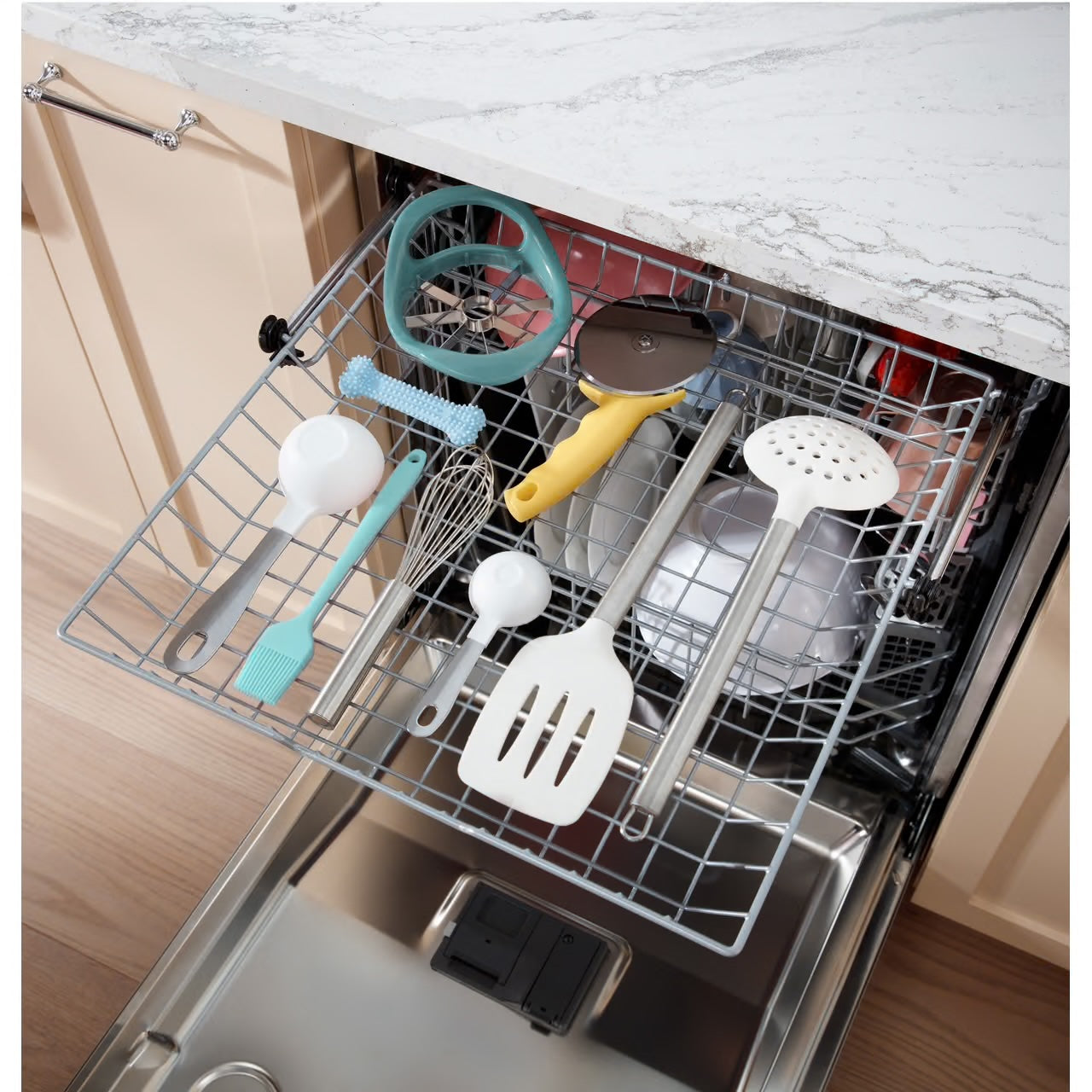 24 in. Top Control Built-In Tall Tub Dishwasher in Fingerprint Resistant Stainless with Dry Boost, 3rd Rack, and 47dBA