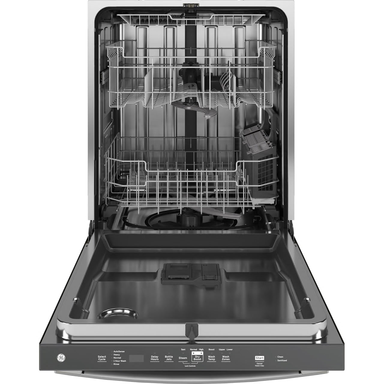 24 in. Fingerprint Resistant Stainless Top Control Built-In Tall Tub Dishwasher with 3rd Rack, Bottle Jets, 45 dBA