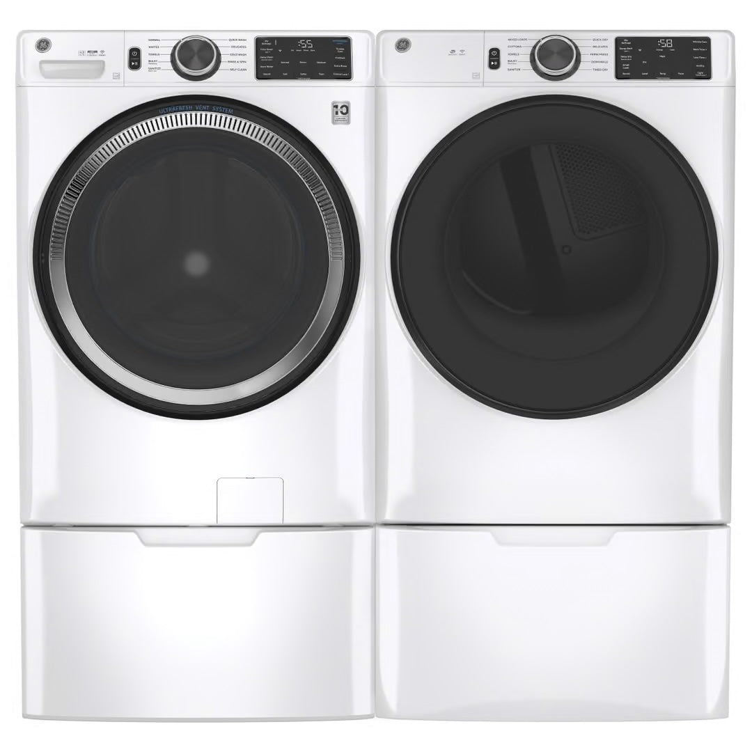 4.8 cu. ft. Smart White Front Load Washer with OdorBlock UltraFresh Vent System and Sanitize with Oxi