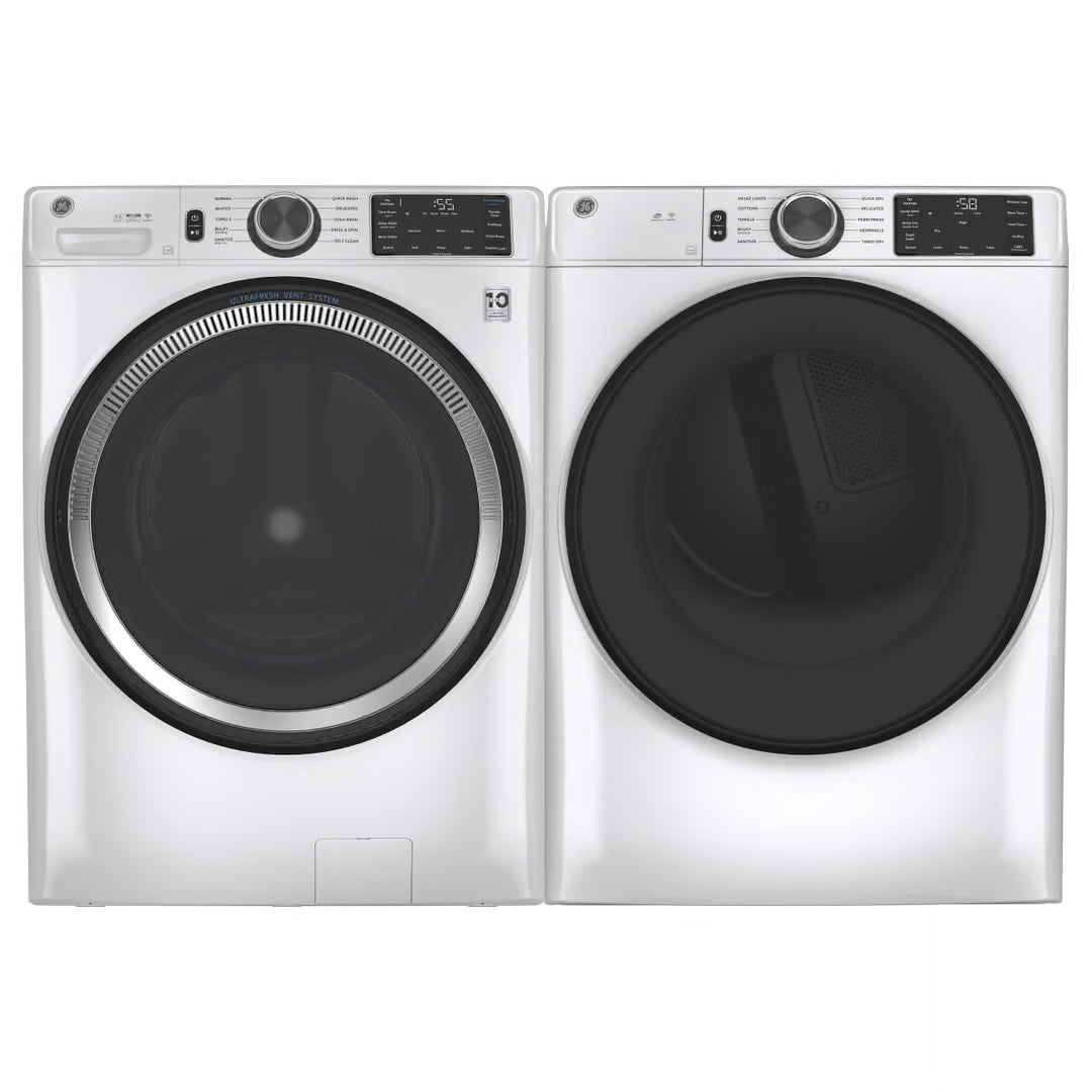 4.8 cu. ft. Smart White Front Load Washer with OdorBlock UltraFresh Vent System and Sanitize with Oxi