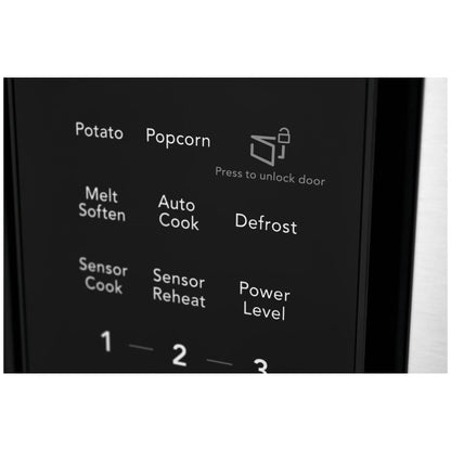 24 in. 2.2 cu ft Electric Built-In Microwave in Stainless Steel with Sensor Cook