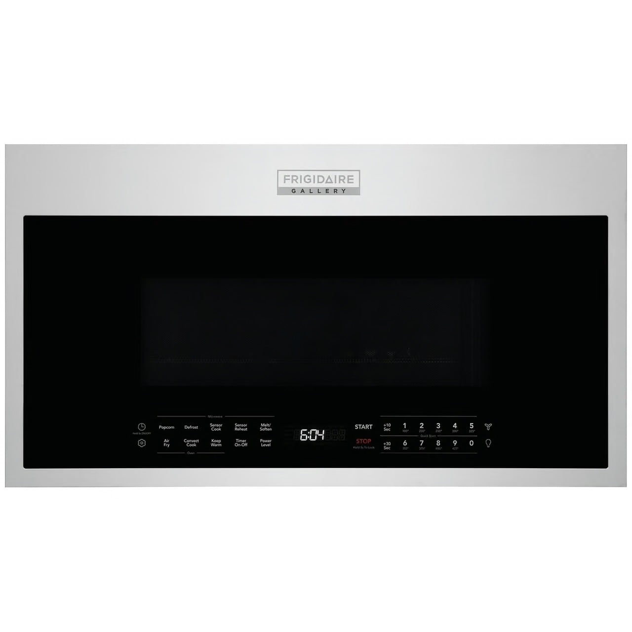 Gallery 30 in. 1.9 cu. ft. Over the Range Microwave in Stainless Steel with Air Fry