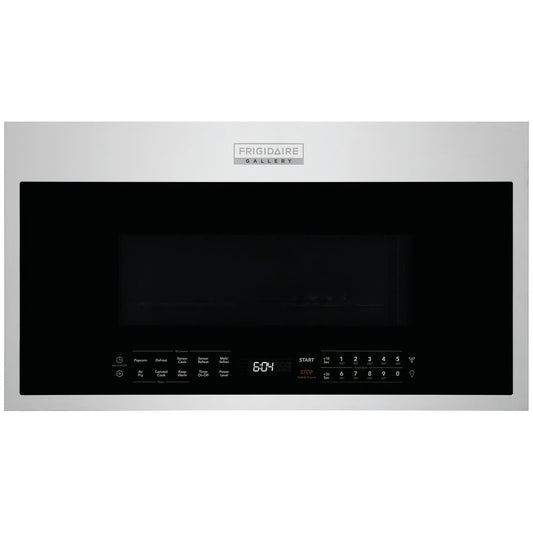 Gallery 30 in. 1.9 cu. ft. Over the Range Microwave in Stainless Steel with Air Fry