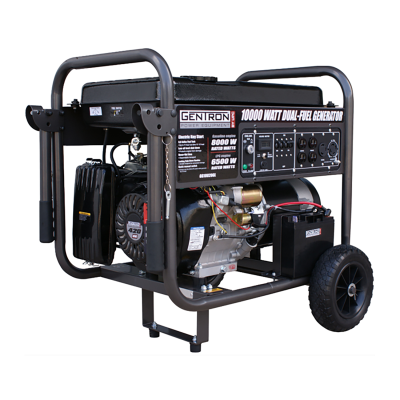 Gentron 10000 Watt Dual Fuel Generator w/E Start
