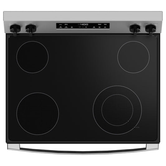 30 in. 4 Burner Element Free-Standing Electric Range in Stainless Steel