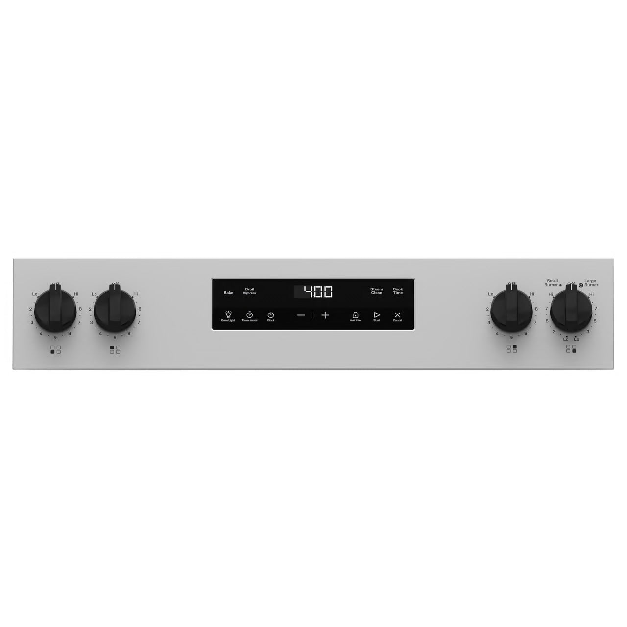 30 in. 4 Burner Element Free-Standing Electric Range in Stainless Steel