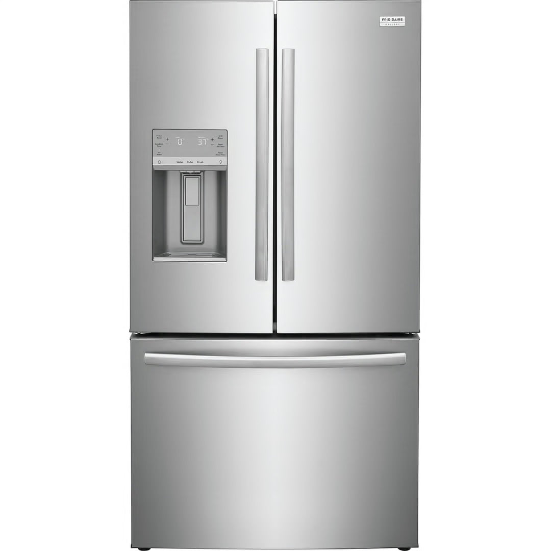 36 in. Gallery 28 cu. ft. Standard Depth French Door Refrigerator in Smudge-Proof Stainless Steel