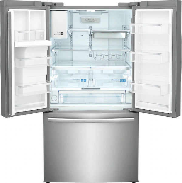 Refrigerador de puerta francesa de profundidad estándar de 28 pies cúbicos Gallery 