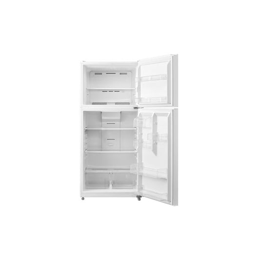 18.1 cu. ft. Top Freezer Refrigerator, Energy Star, Frost Free Design, Adjustable Shelves, Reversible Door, White
