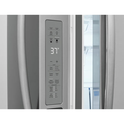 Gallery 36 in. 27.2 cu. ft. 4 Door French Door Standard Depth Refrigerator, Stainless Steel w/Internal Water Dispenser