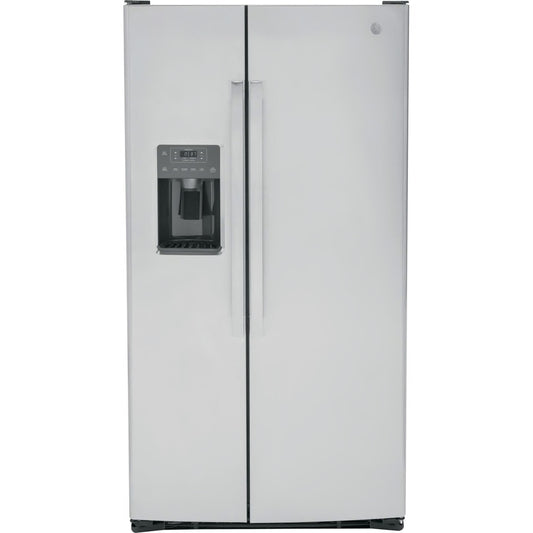 23.0 cu. ft. Side by Side Refrigerator in Fingerprint Resistant Stainless Steel, Standard Depth