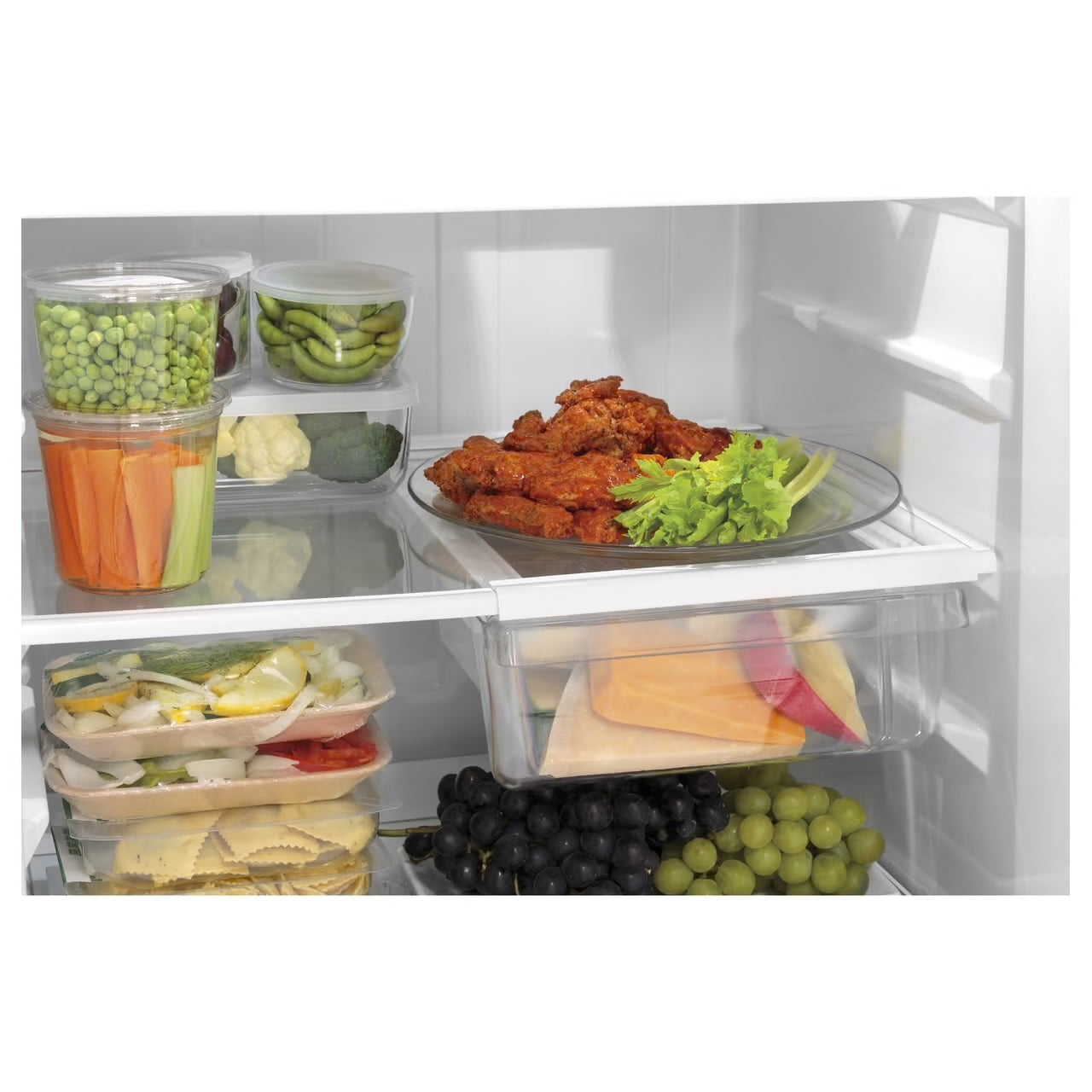 17.5 cu. ft. Top Freezer Refrigerator in Black
