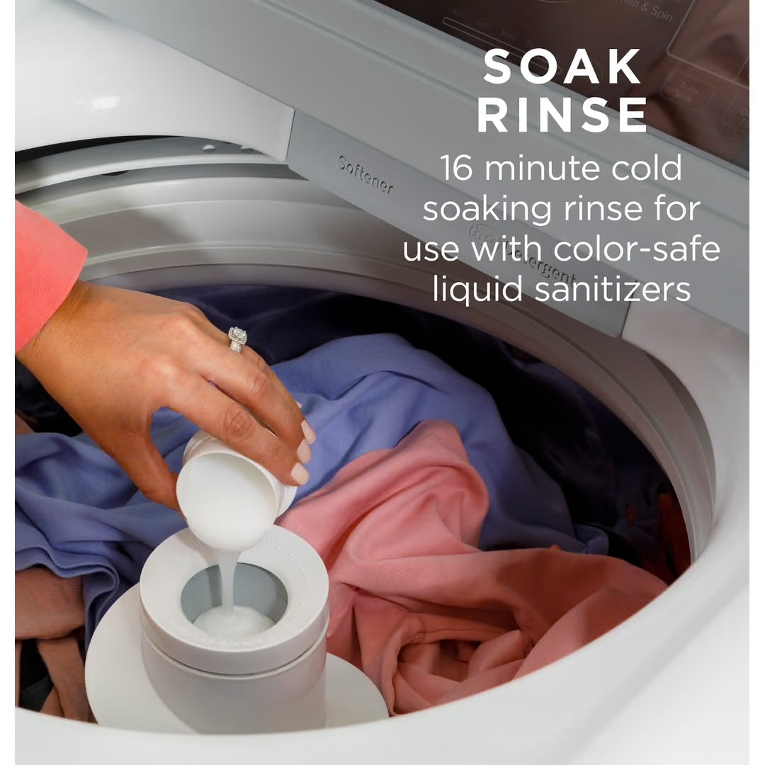 4.5 cu. ft. Water Level Control Top Load Washer in Diamond Gray