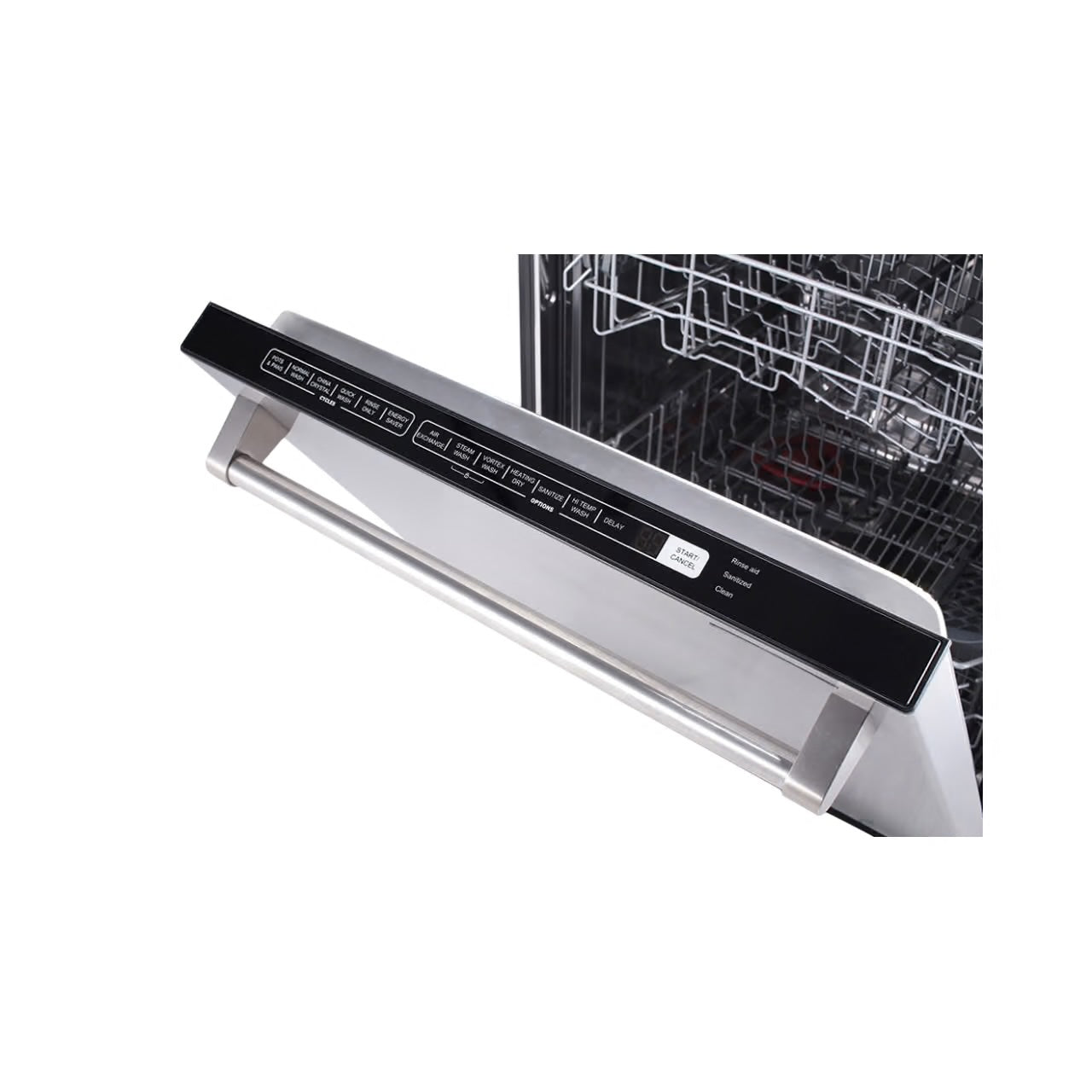 24 in. Stainless Steel Top Control Smart Dishwasher, 120-volt Stainless Steel Tub