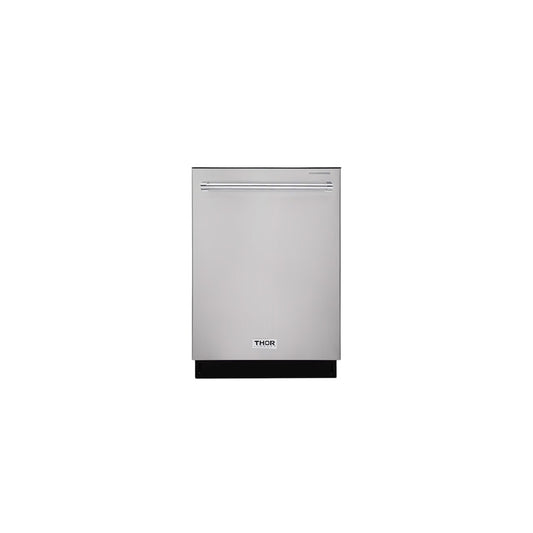 24 in. Stainless Steel Top Control Smart Dishwasher, 120-volt Stainless Steel Tub