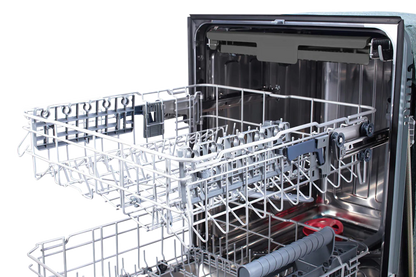 24-in Top Control Built-in Dishwasher With Third Rack ( Stainless steel ) , 45-Decibel Very Quiet Sound Level
