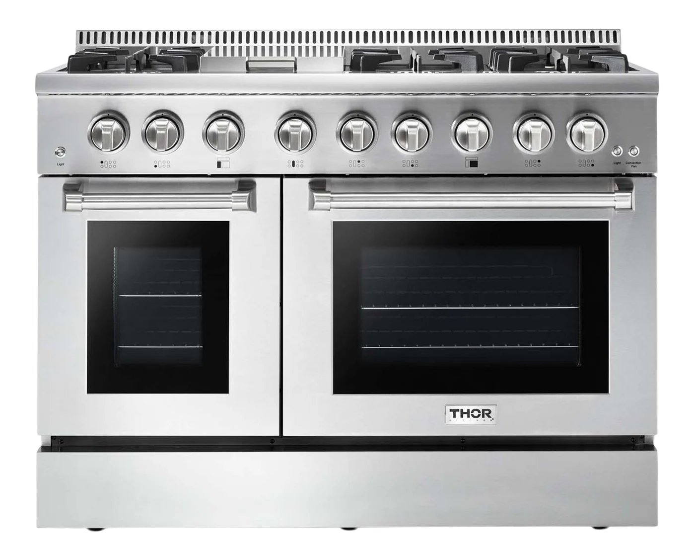 48 Inch Dual Fuel Range in Stainless Steel - Professional