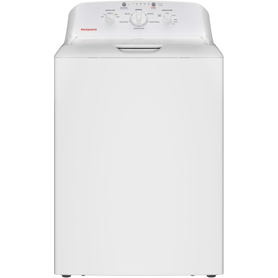 4.0 cu.ft. Top Load Washer in White with Cold Plus and Water Level Control