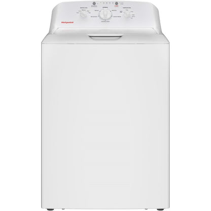 Lavadora de carga superior de 4.0 pies cúbicos en color blanco con Cold Plus y control de nivel de agua