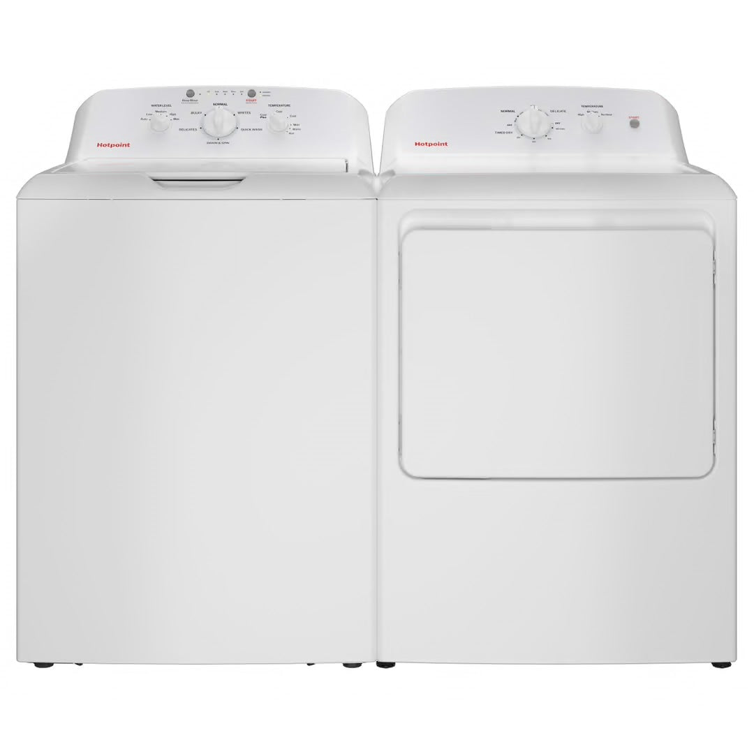 6.2 cu. ft. vented Electric Dryer in White with Auto Dry