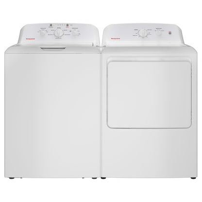 Secadora eléctrica ventilada de 6.2 pies cúbicos en color blanco con secado automático