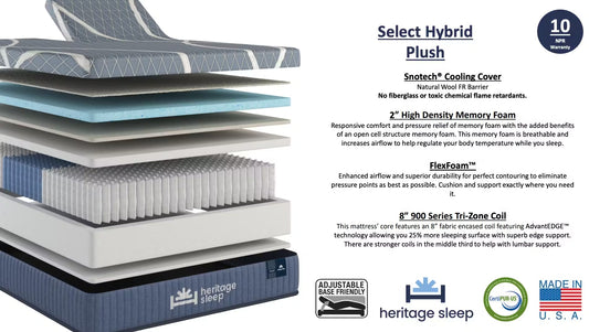Heritage Sleep - Autograph Collection - Select Hybrid Plush