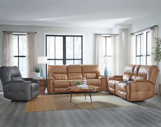Revive Hudson Power Loveseat w/Cooling Unit & Bluetooth Speakers