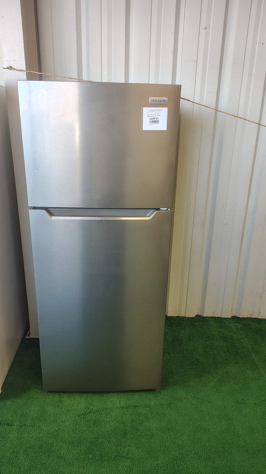 18 cu. ft. Top Freezer Refrigerator in Fingerprint-Resistant Stainless Look OUTLET