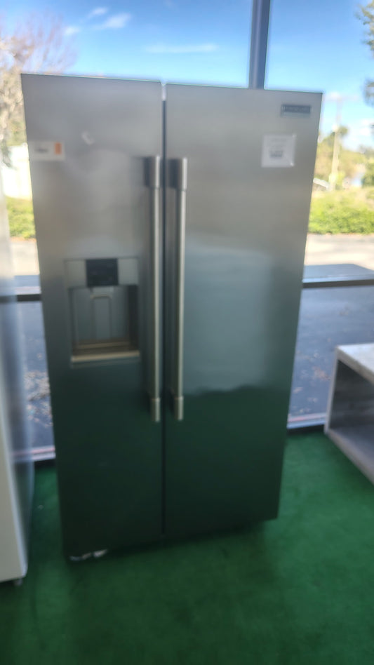 Frigidaire Professional 36 in. 22.3 cu. ft. Counter Depth Side-by-Side Refrigerator in Smudge-Proof Stainless Steel OUTLET