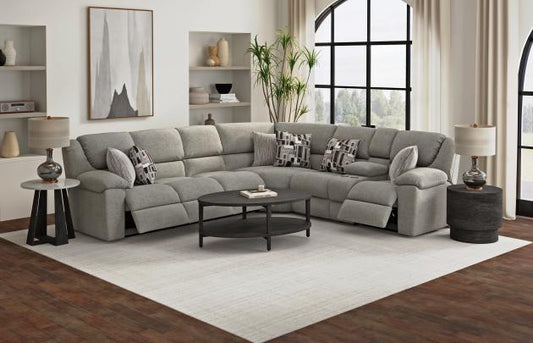 Quinn 3 PC Power Sectional w/Heat & Massage