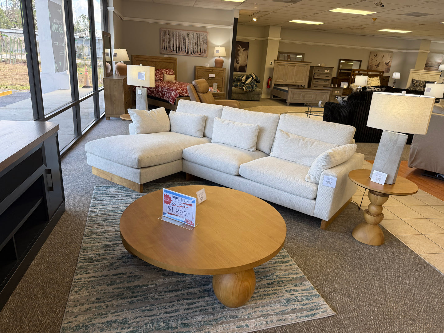 Brighton Chaise Sofa OUTLET